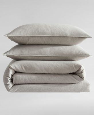 CLOSEOUT! Melange Flannel 3-Pc. Comforter Set, Queen