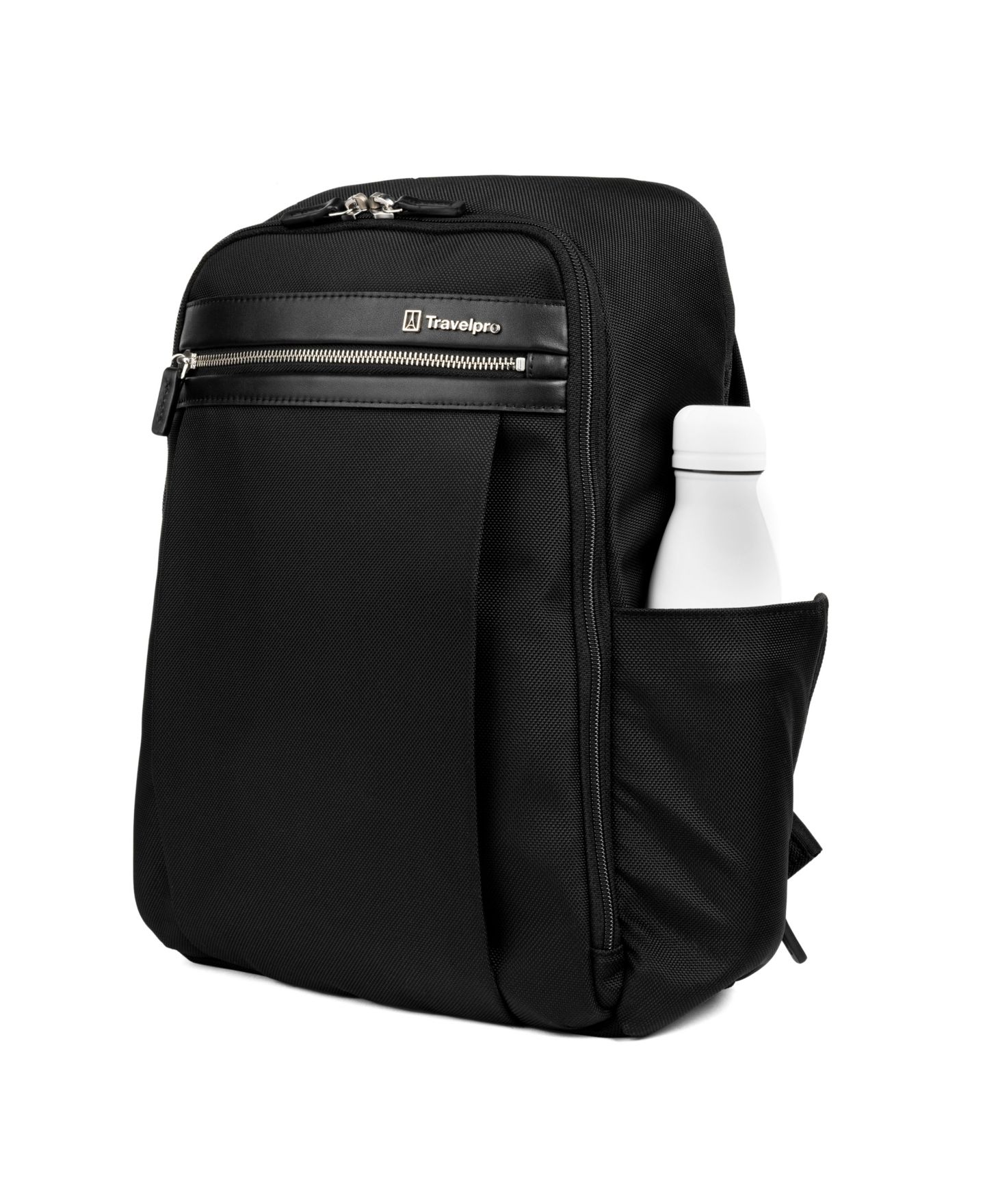 Рюкзак Travelpro Platinum Elite Slim, цвет: Теневой чёрный — фото 8