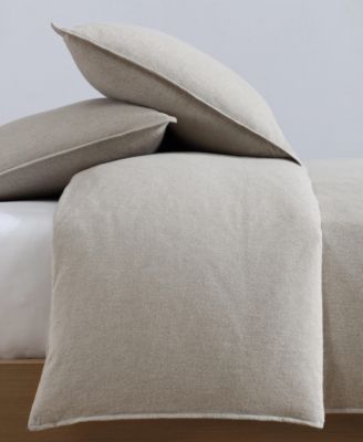 CLOSEOUT! Melange Flannel 3-Pc. Duvet Cover Set, Queen