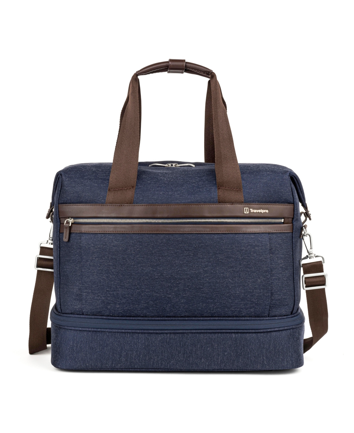 Travelpro Platinum Elite Drop-bottom Weekender In True Navy