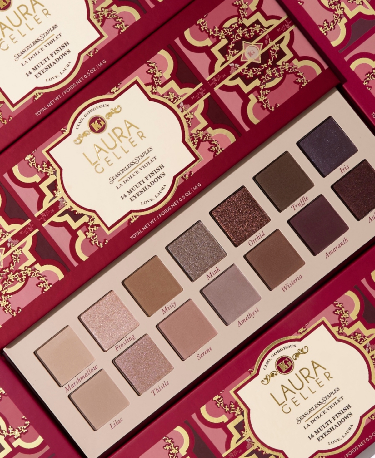 Laura Geller Beauty Seasonless Staples Eyeshadow Palette - La Dolce Violet