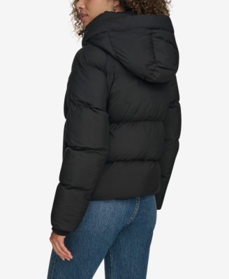 Women's Quilted Hooded Puffer Jacket