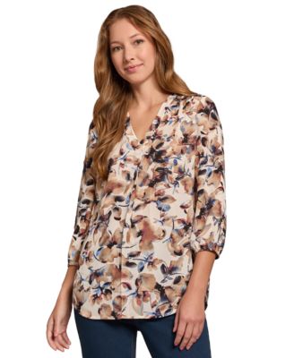 Kelly Womens Pullover Tunic in Forsythia