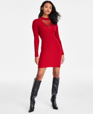 strapless open back dress Ribbed Knit Side Cut Out Midi Dress main image 0