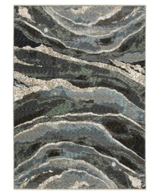 Oriental Weavers Echo Ech12 Rug Collection In Blue