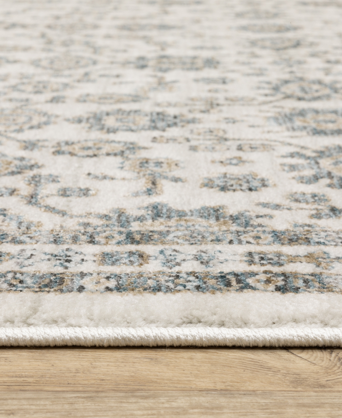 Oriental Weavers Echo Ech06 7'10"x10'10" Area Rug In Ivory