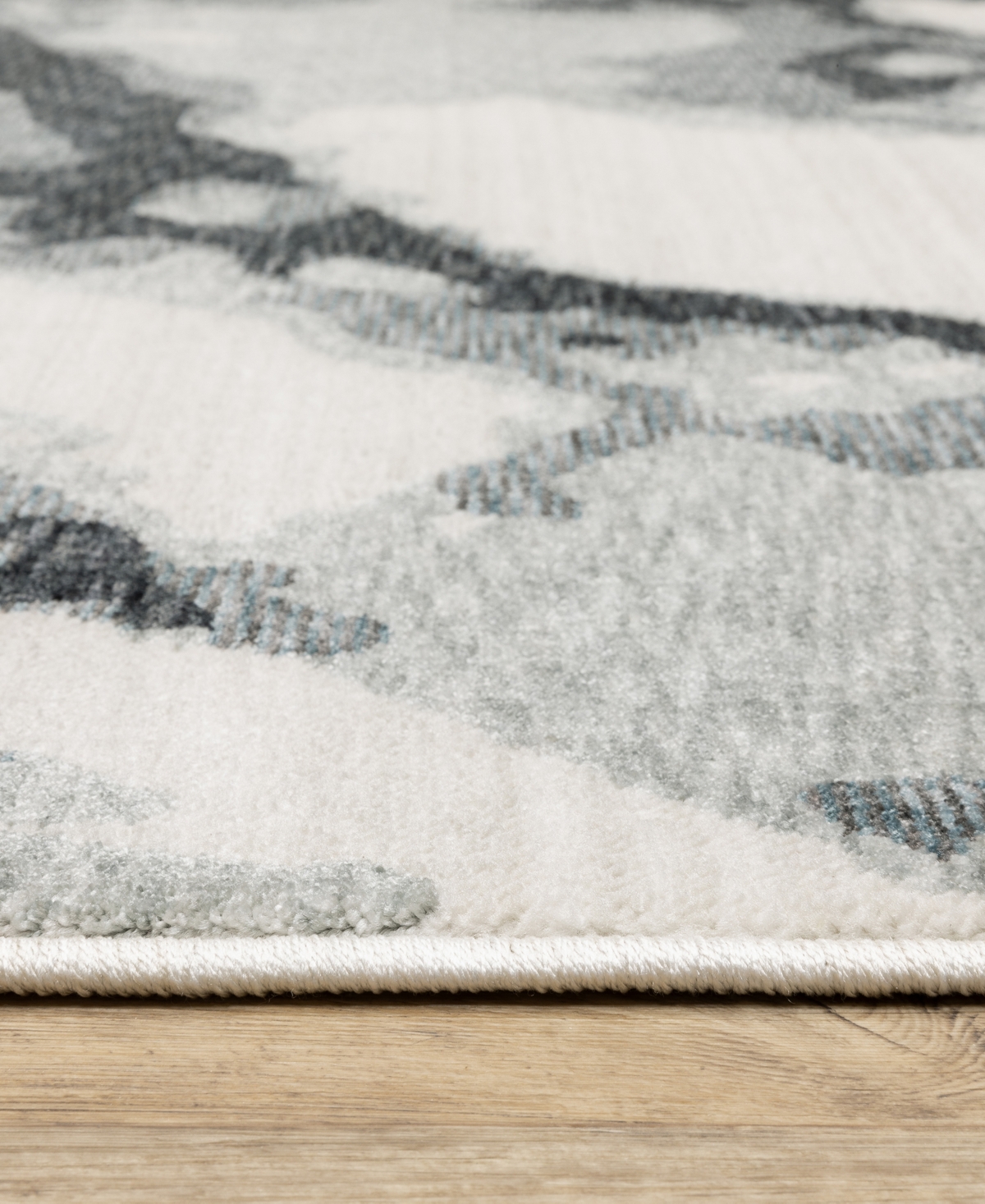 Oriental Weavers Echo Ech07 Rug Collection In Blue