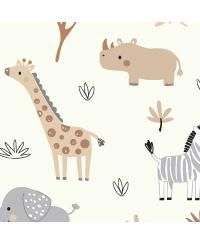 Safari Neutral Bassinet Sheets for Newborn Baby Boy & Baby Girl, 4 Pack Set