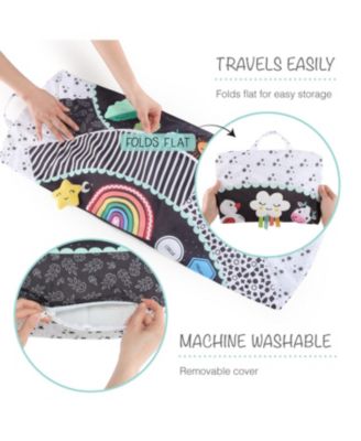 Montessori Play Ring for Babies, Activity Center for Baby & Sensory Center for Sitting Up