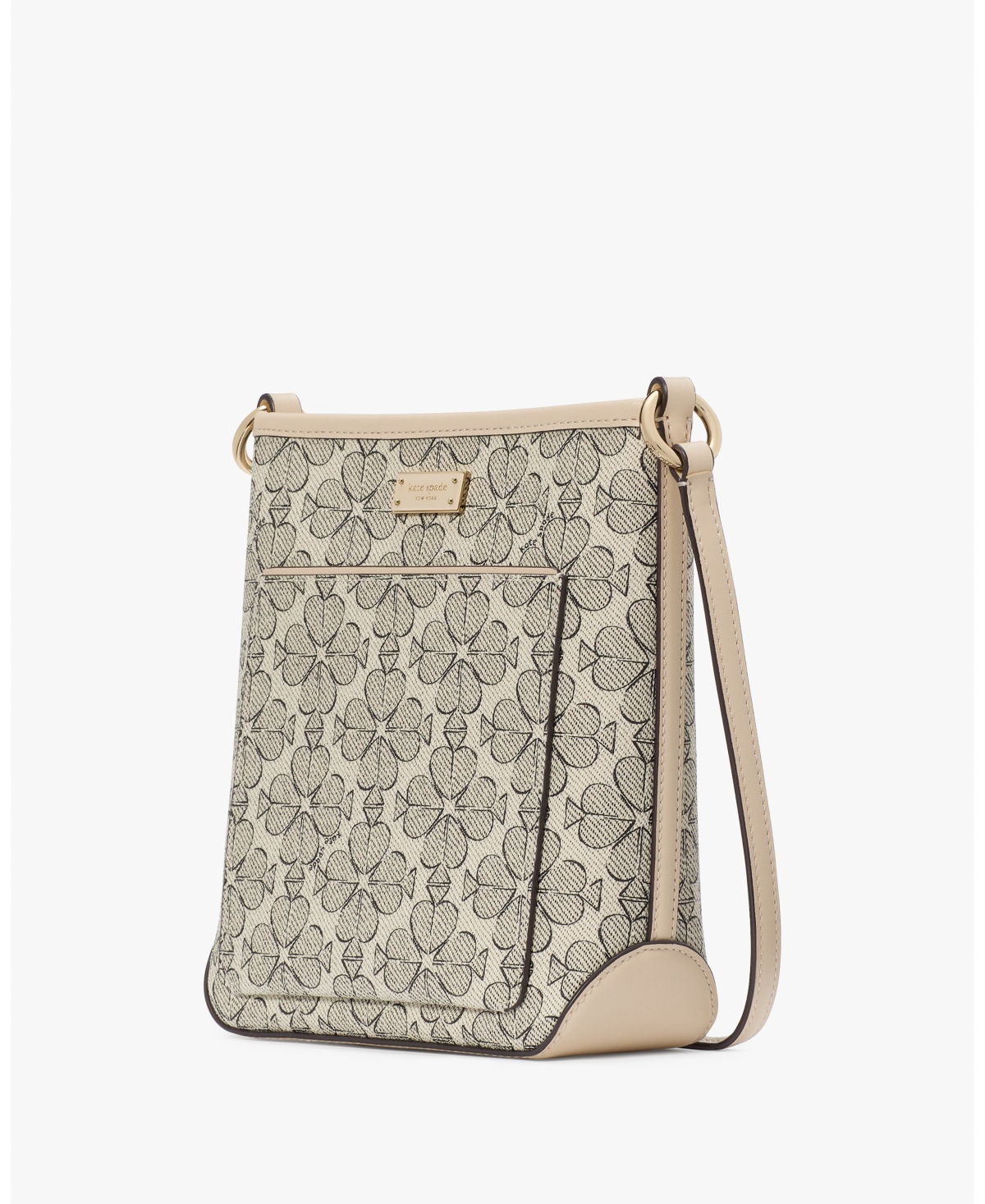 Shop Kate Spade Spade Flower Small Swingpack Bag In Neutral Multi