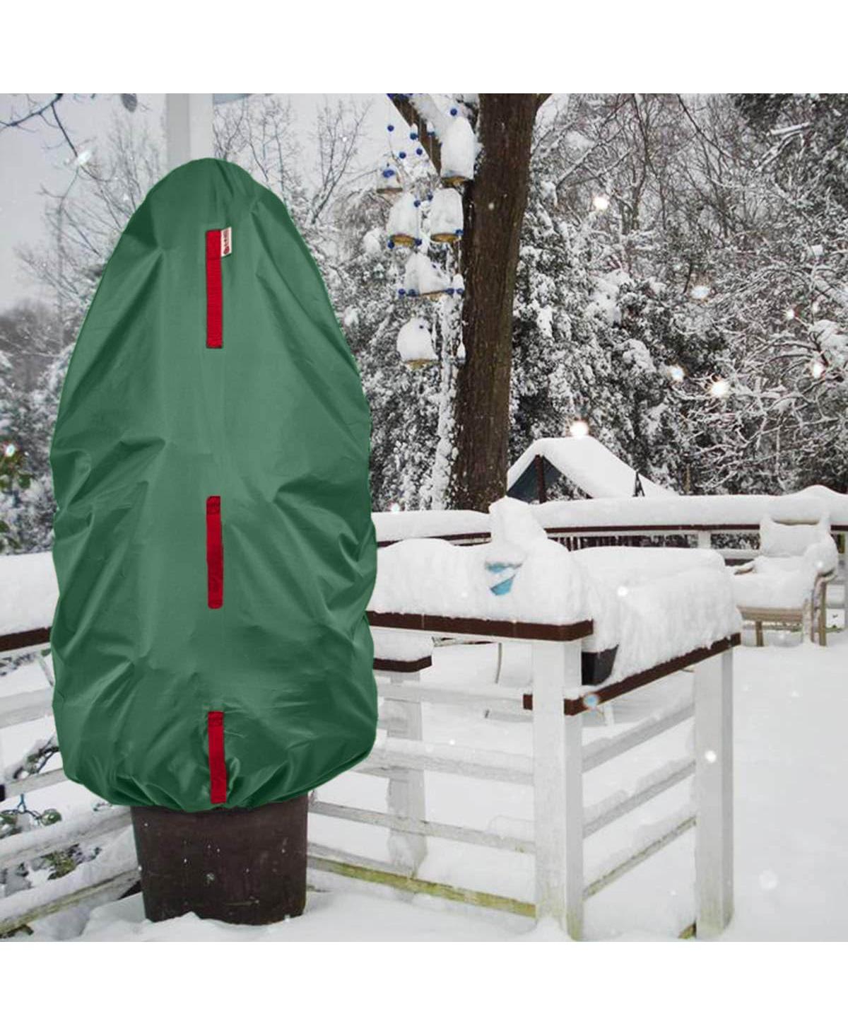 Florida Brands Upright Christmas Tree Storage Bag For Topiary and Holiday Tree up to 5 ft Tall