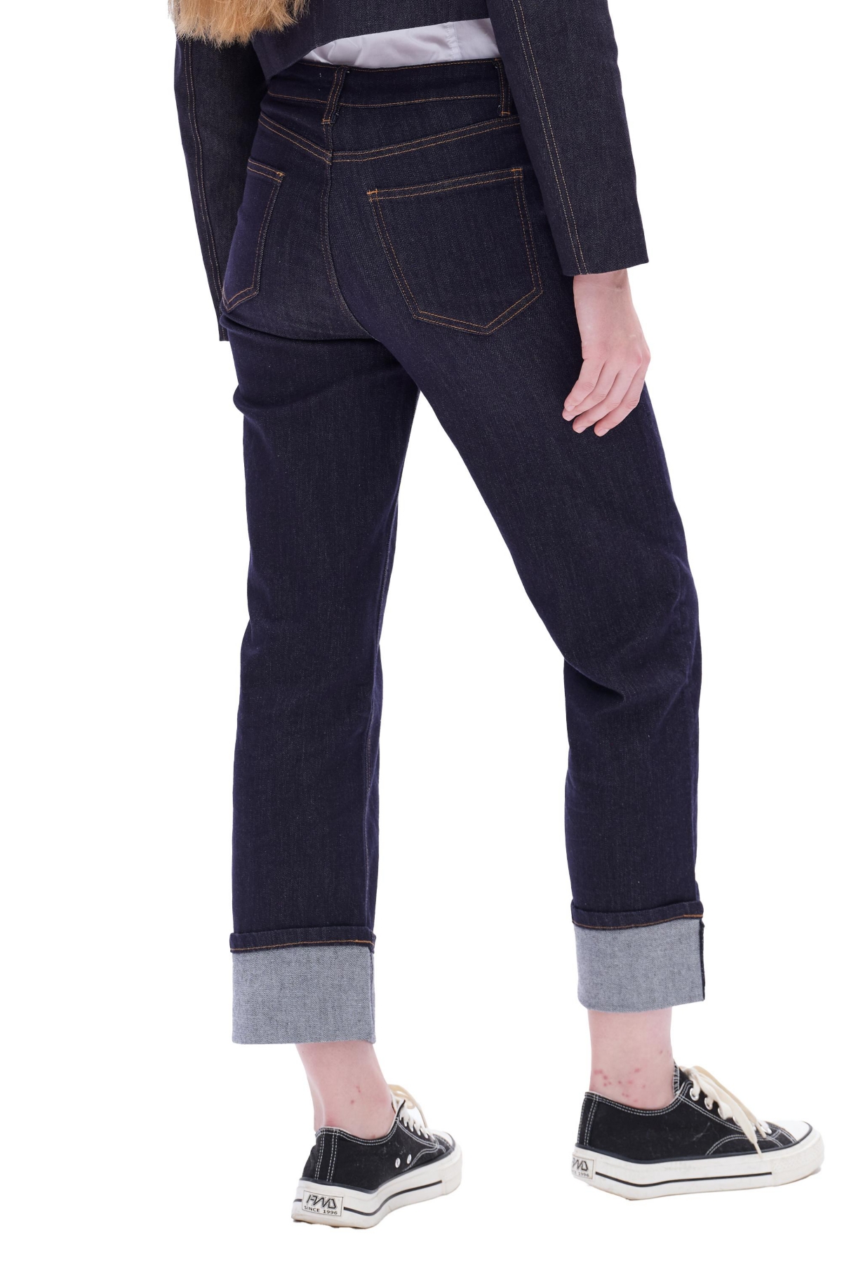 BAYEAS WOMEN'S HIGH RISE STRAIGHT JEANS 