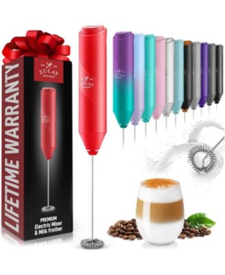 Powerful Handheld Mini FrothMate Milk Frother Stainless Steel - No Stand