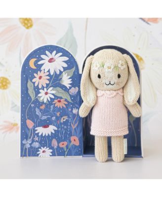 cuddle+kind Unisex Tiny Hannah the bunny (blush) - Baby