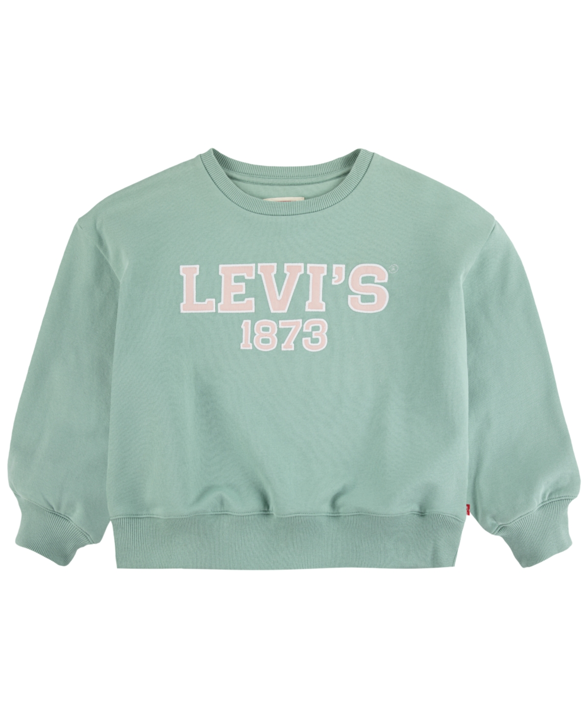 LEVI'S LITTLE GIRLS COLLEGIATE CREW SWEATSHIRT 
