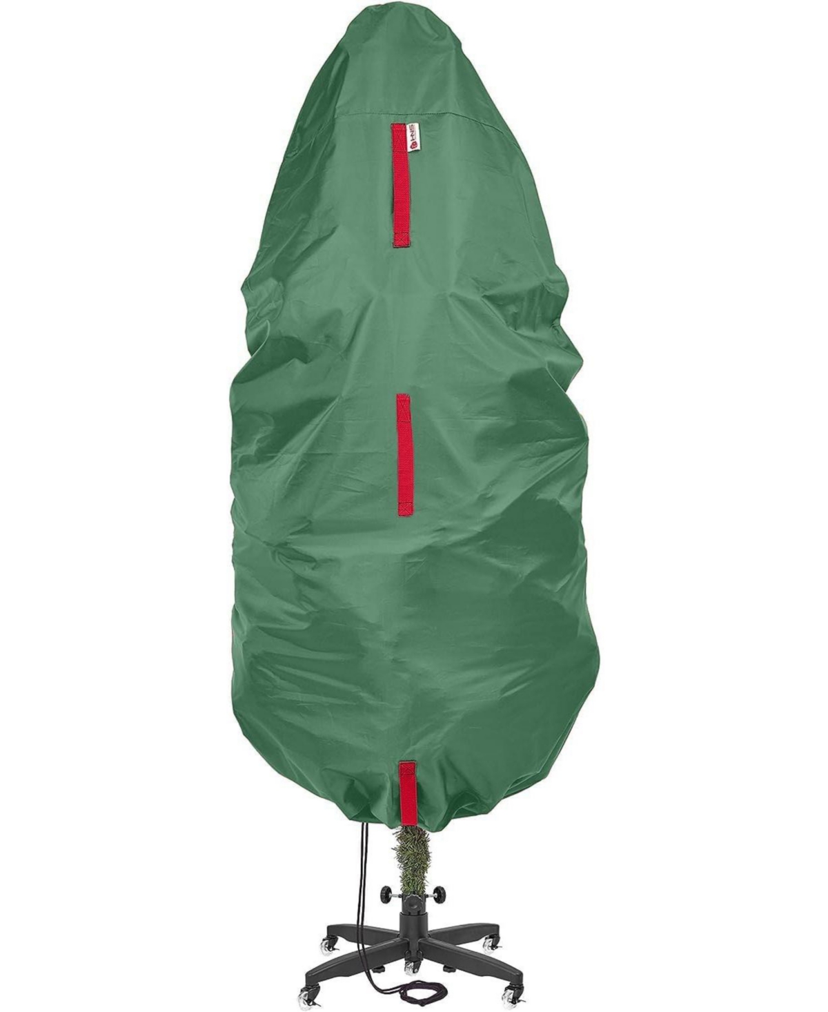 Upright Christmas Tree Storage Bag For Topiary and Holiday Tree up to 9 ft Tall - Green