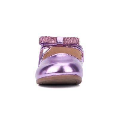 Big Girls Crystal Clear Maryjane Flats