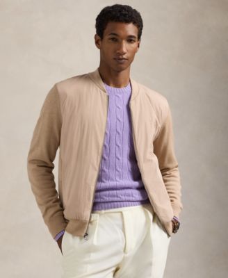 Polo Ralph Lauren - Men's Hybrid Wool Full-Zip Sweater