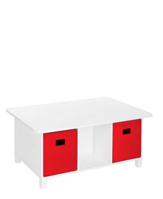 Kids 6 Cubby Storage Activity Table
