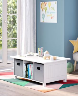 Kids 6 Cubby Storage Activity Table