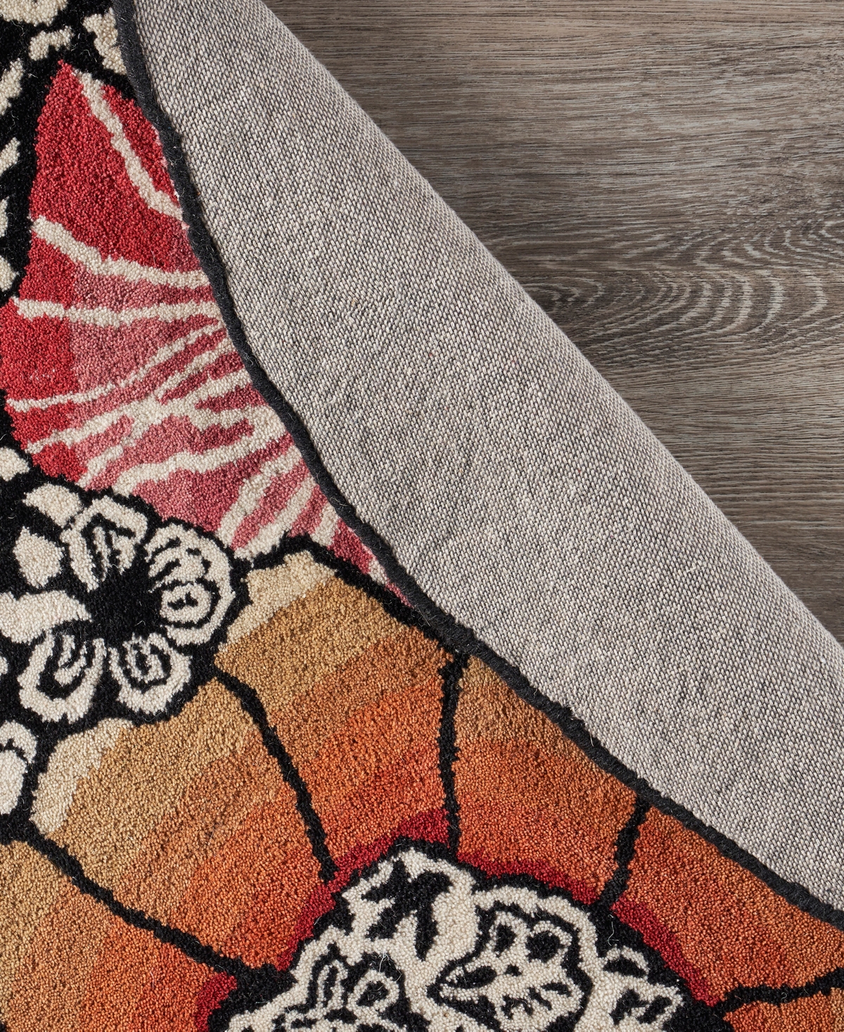 Lr Home Sweet Sinuo-106 4' x 4' Round Area Rug