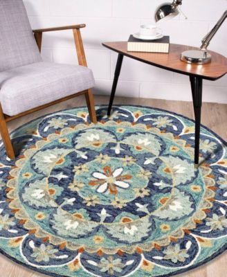 Radiance RDC-099 6' x 6' Round Area Rug