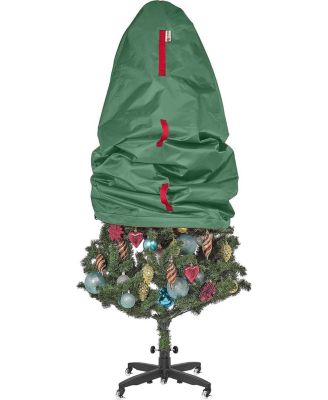 Upright Christmas Tree Storage Bag For Topiary and Holiday Tree up to 7 ft Tall