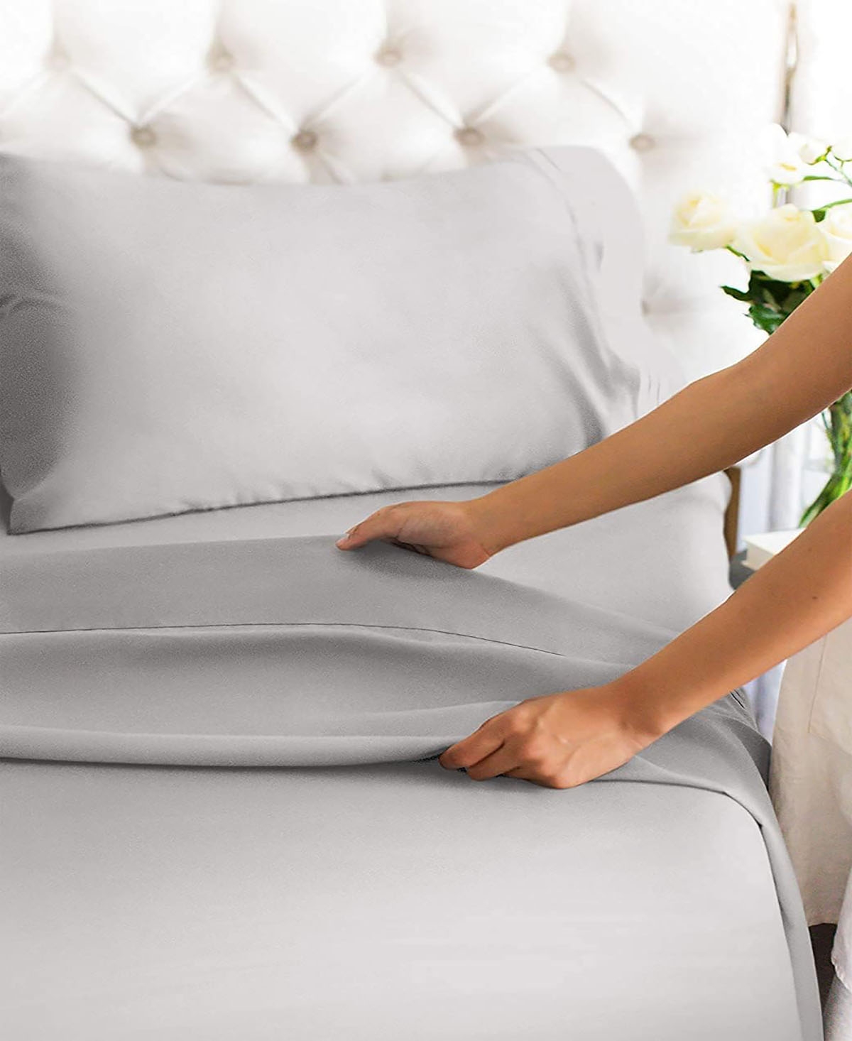 Cgk Unlimited 4 Piece Sheet Set 100% Cotton 1000 Thread Count - King