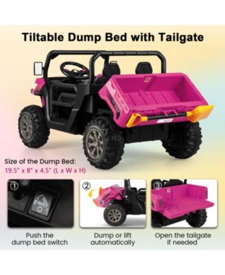 24V Ride-On Dump Truck with Remote Control