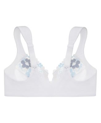 Plus Size Front-Closure Cotton Wonder Underwire Bra #1241