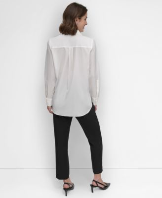 Women's Button-Front Blouse