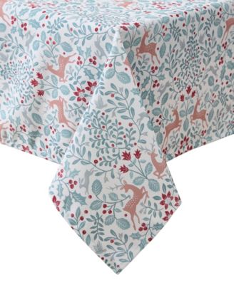 Easy Care Holiday Tablecloth, 60" x 84"