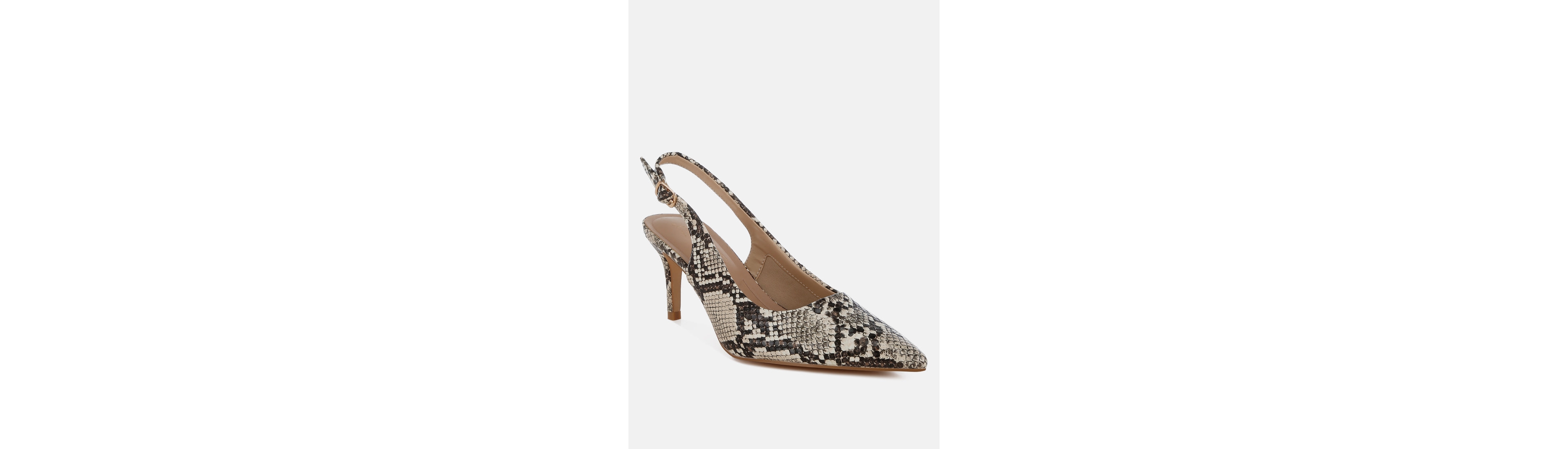 Baobab Slingback Stiletto Heel Sandals
