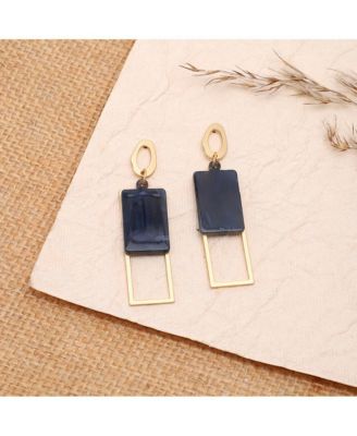 Women's Structured Drop Earrings