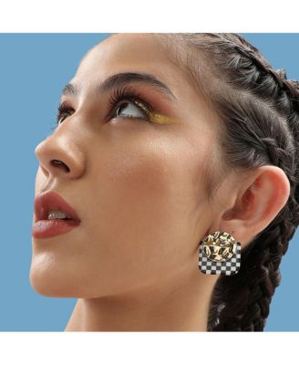 Women's Coin Stud Earrings