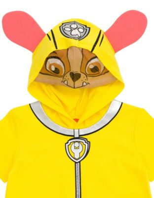 Toddler Boys Chase Skye Rubble Marshall Cosplay T-Shirt and Bike Shorts French Terry Outfit Set to