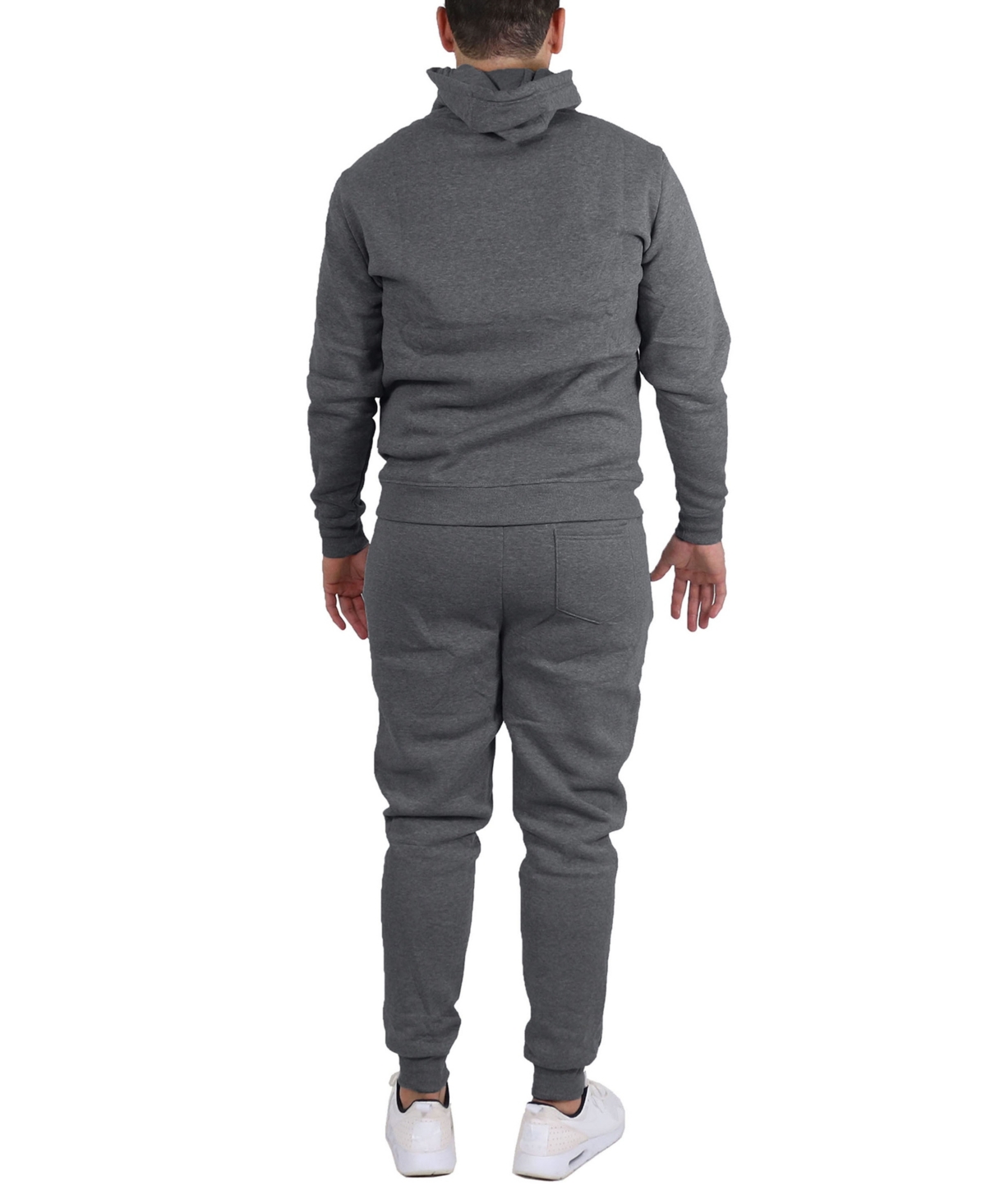 Galaxy By Harvic Men's Modern Fit Fleece-Lined Zip Up Hoodie and Jogger, 2-Piece Set