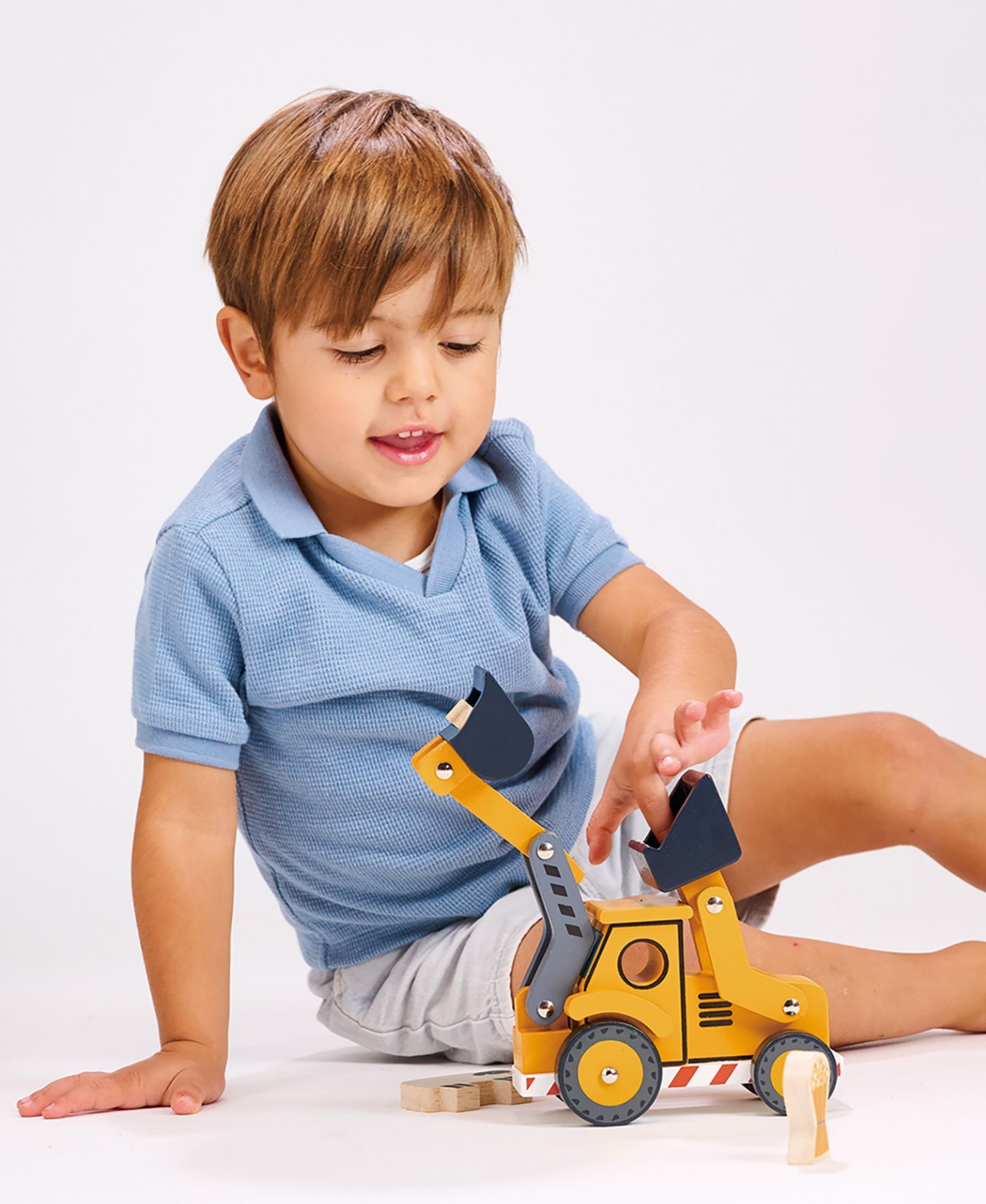 Детские игрушки Mentari Toys Construction Vehicle 5-Piece Bundle — фото 2