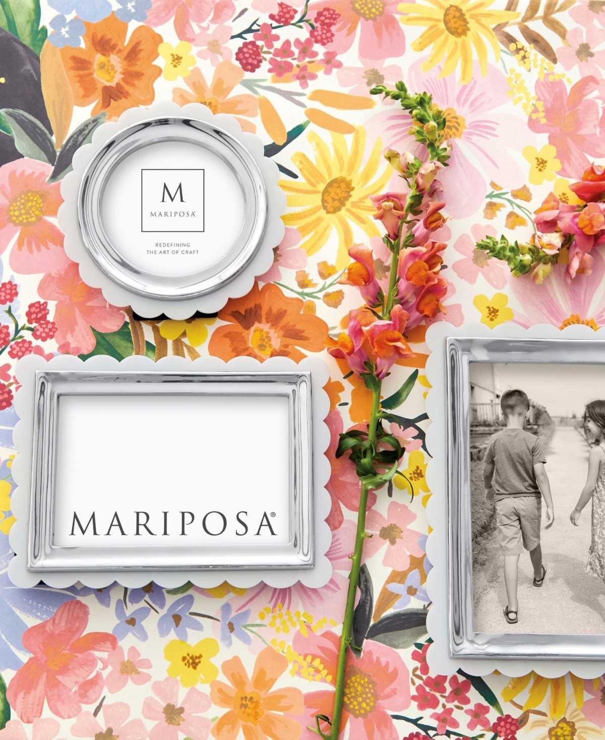 Mariposa Scallop Frame, 4"x6"