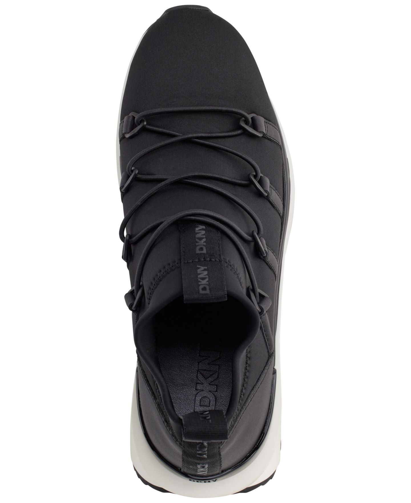 Женские кроссовки DKNY Aiza Slip-On, цвет: Чёрный — фото 4