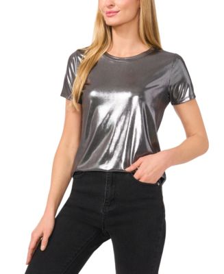 ★ ★ Women's Liquid Shine Collar Short Sleeve Mi Women's Cooling Short Sleeve Work Shirt | Red Kap®