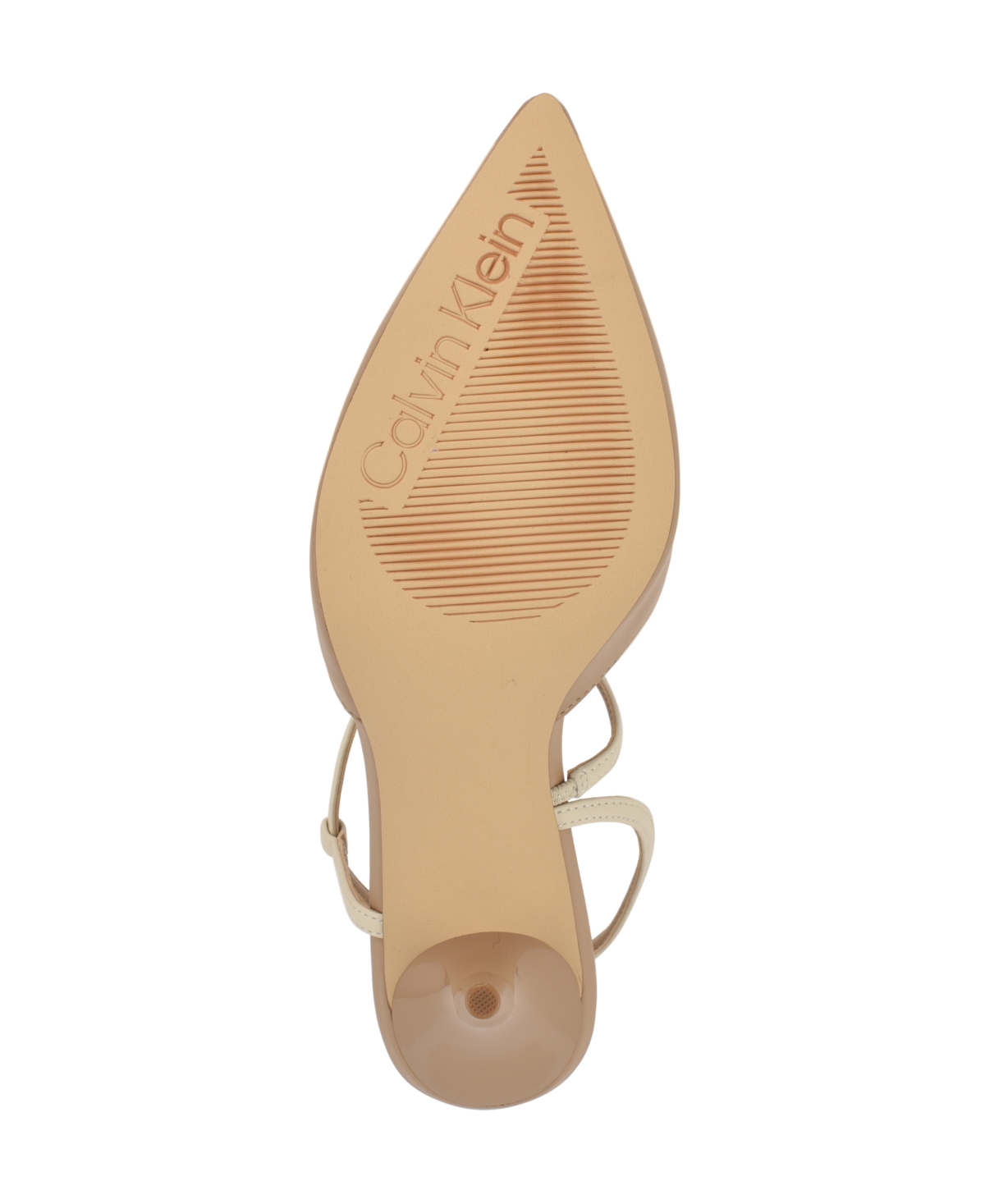 Calvin Klein Women's Cordera Pointy Toe Stiletto Pumps In Light Natural