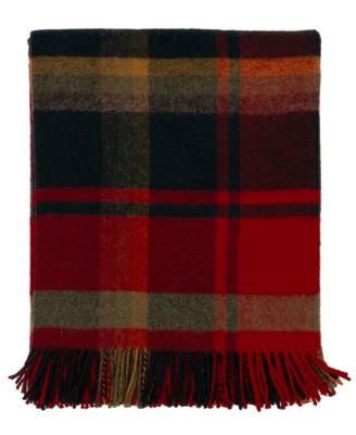 Highland Tweeds Shetland Lambswool Throw, 55 " x 72"