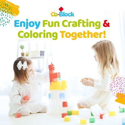 Kproduct4u Curious BPA-free Non-Toxic, Jelly Like Block Building Set for , 20 pieces