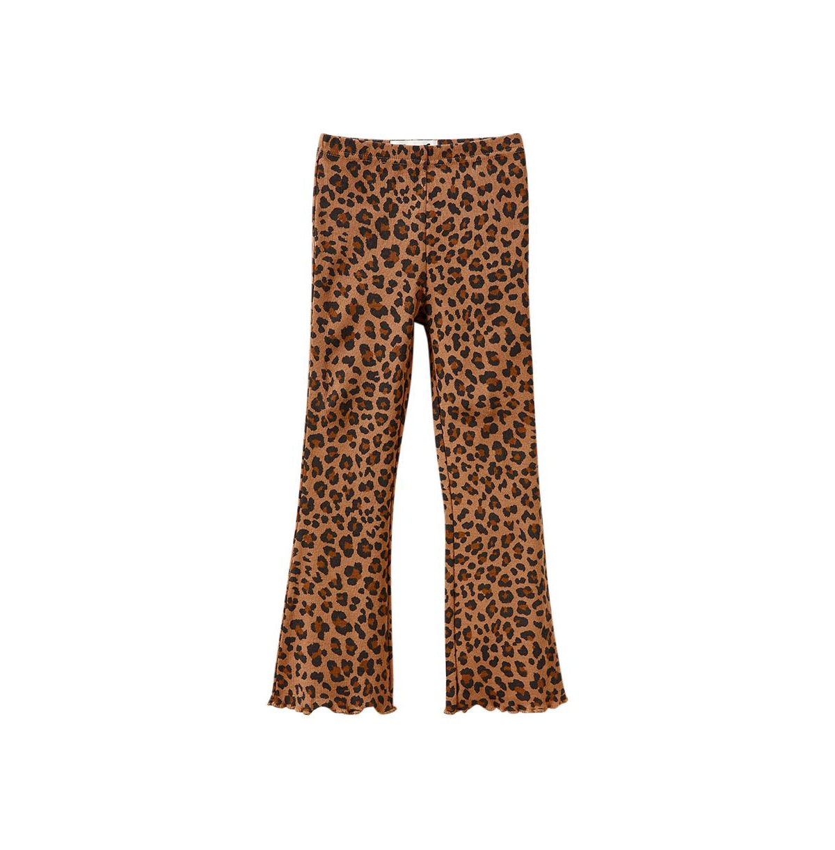 Cotton On Big Girls Little/Big Francine Flare Pant -leopard