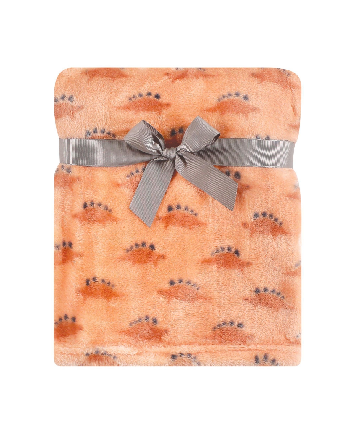 Hudson Baby Infant Boy Plush Blanket with Security Blanket, One Size - Stegosaurus