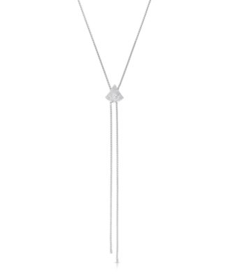 Pave Shine Bolo Necklace