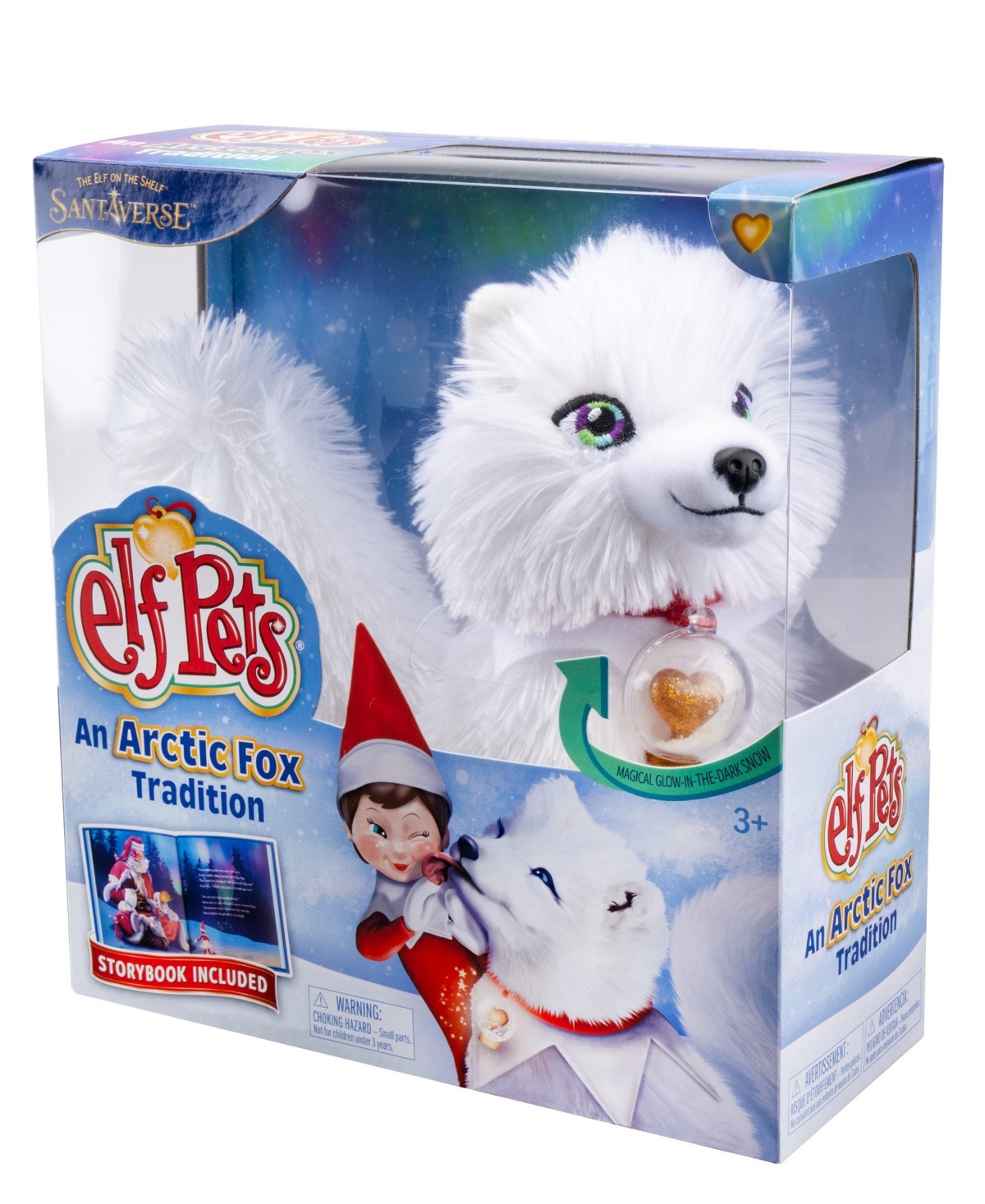 Elf On The Shelf Elf Pets An Arctic Fox Tradition Christmas Toy In White
