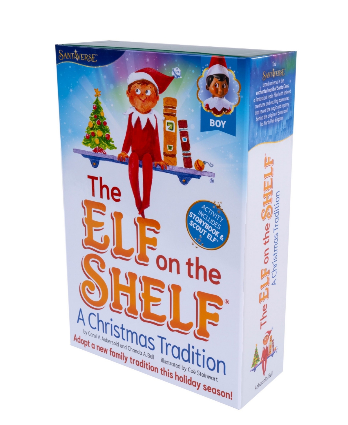 Elf On The Shelf A Christmas Tradition Boy Toy In Red,white