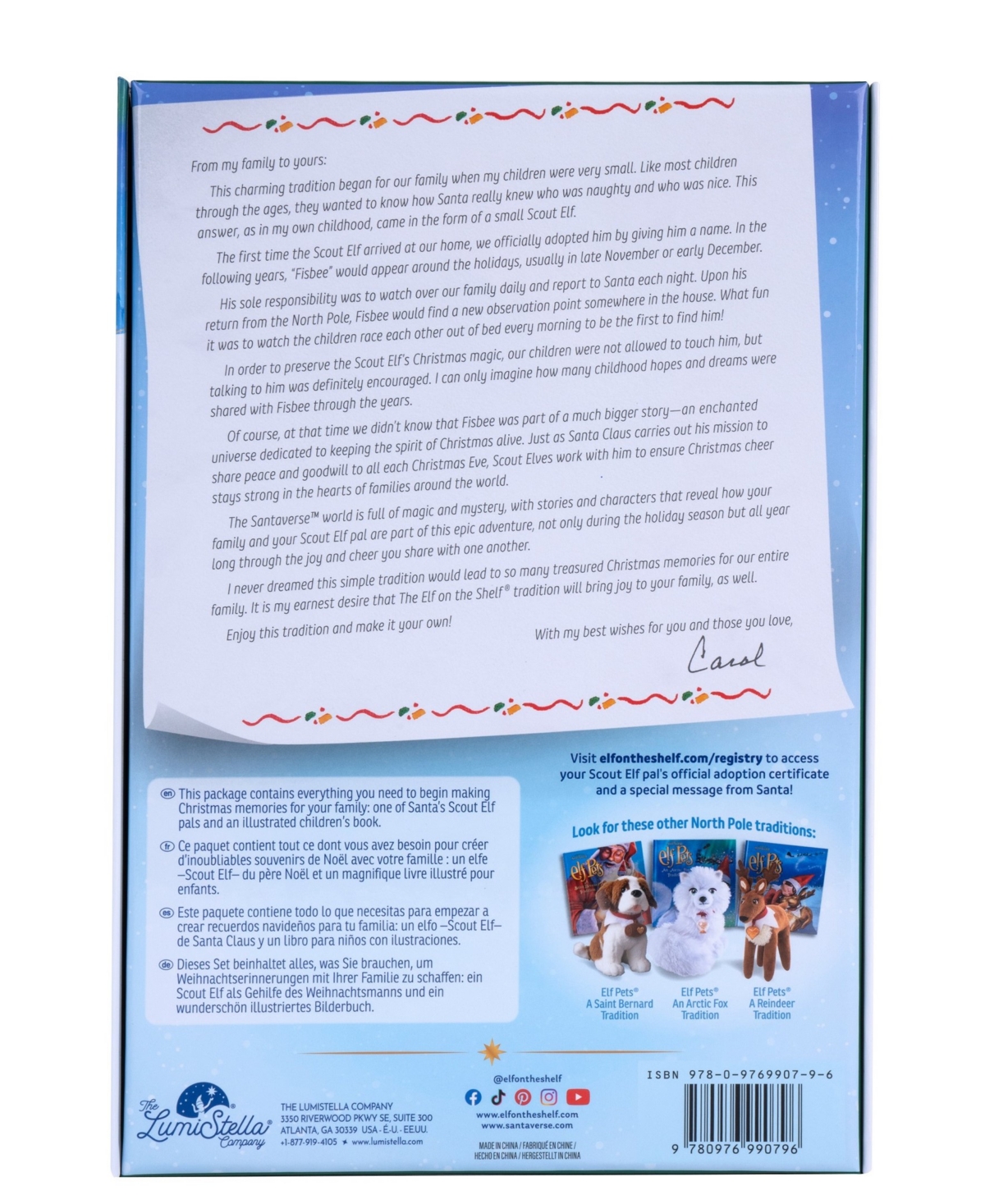 Elf On The Shelf A Christmas Tradition Boy Toy In Red,white